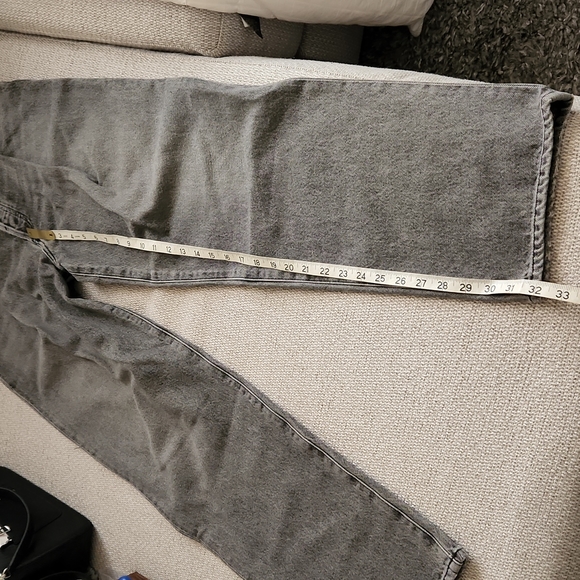 Agolde FOLD WAISTBAND HIGH RISE TAPERED JEAN 27 - Picture 12 of 12